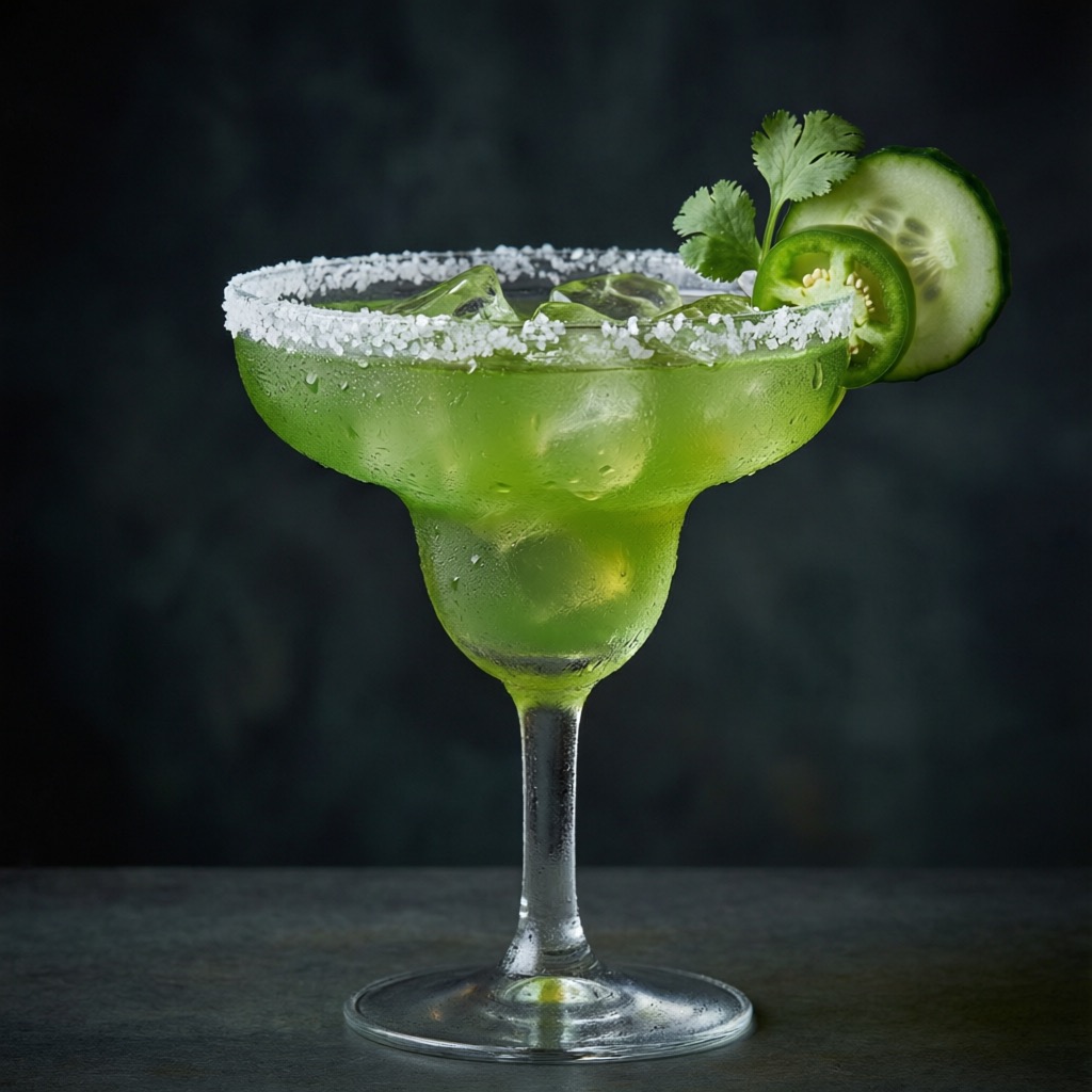 黄瓜 jalapeño 玛格丽特