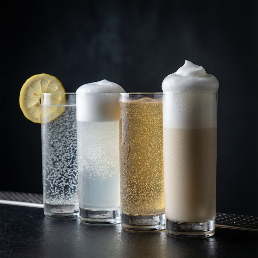 Fizz 家族完全解构：烈酒、柑橘、糖与气泡水的经典公式