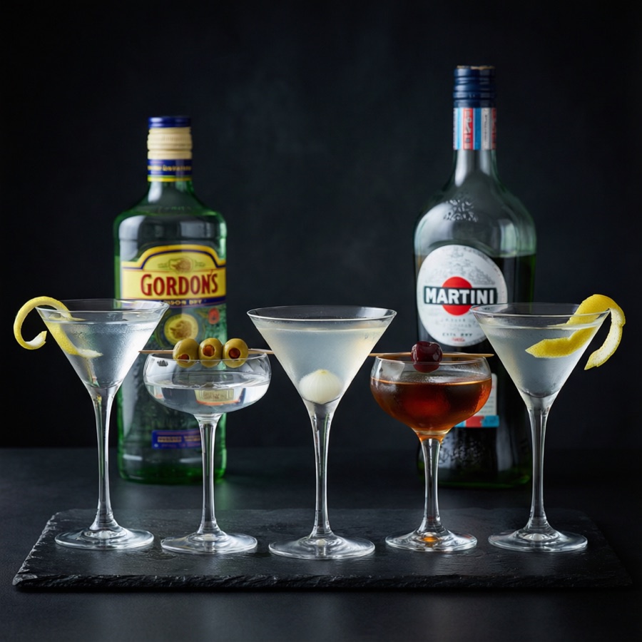 马天尼（Martini）家族完全解构：金酒、味美思与稀释比例的经典公式